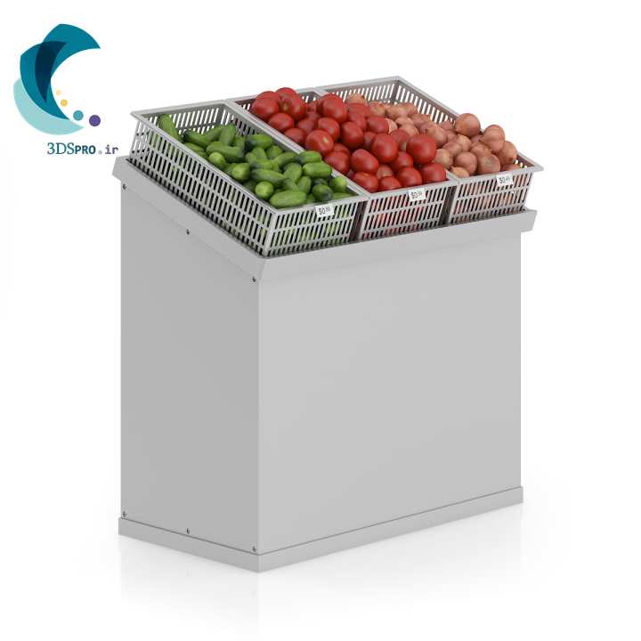 دانلود مدل سبد سبد سبزیجات از شرکت CGAxis