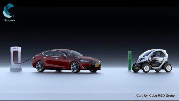 مجموعه iCars Vol.2 مدل پمپ بنزین renaultcharger v