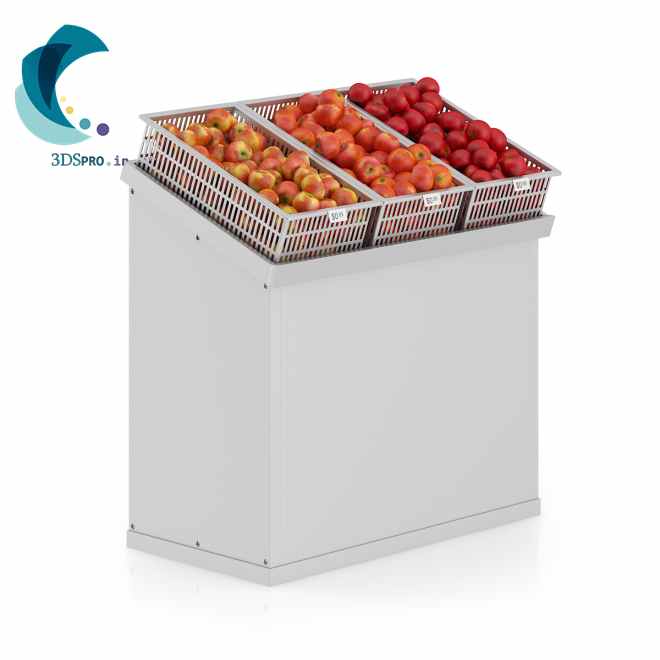 مدل یخچال سبد میوه از شرکت CGAxis